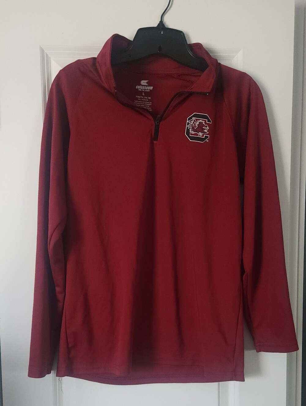 Youth L 1/4 zip University of South Carolina top